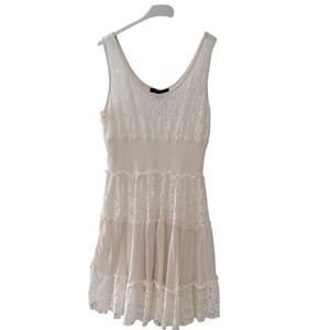 Karen Kane Ivory Lace Dress S NWOT